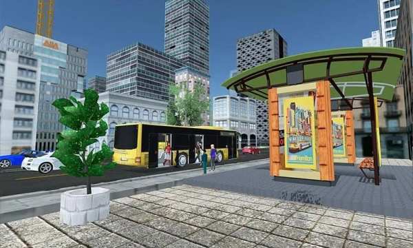Passenger Bus Parking Coach Simulator screenshot 6