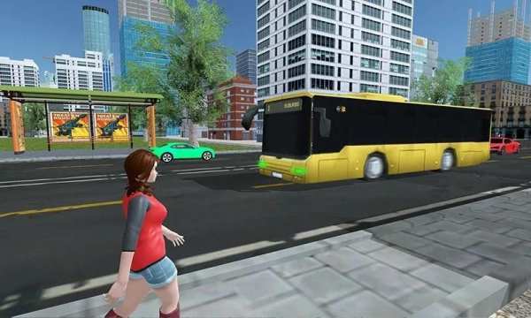 Passenger Bus Parking Coach Simulator screenshot 8