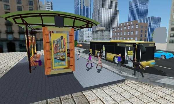Passenger Bus Parking Coach Simulator screenshot 9