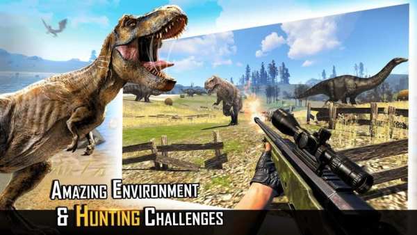 Dinosaur Hunters FPS Shooting Game screenshot 3
