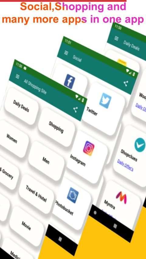 All In One Shopping - Lite App(100kb size) screenshot 7