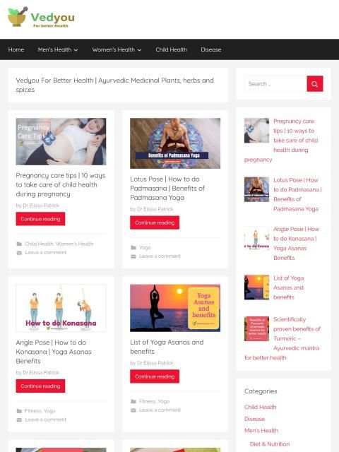 Vedyou - For Better Health स्क्रीनशॉट 9