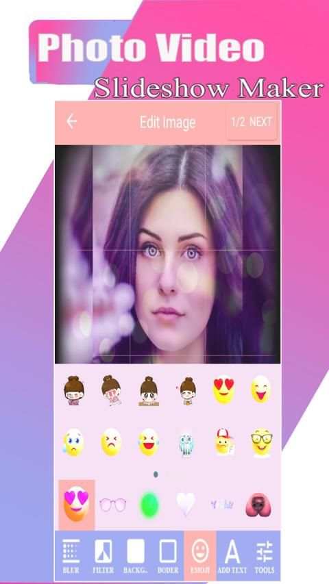 Photo Video Maker - Slide Show Maker स्क्रीनशॉट 1