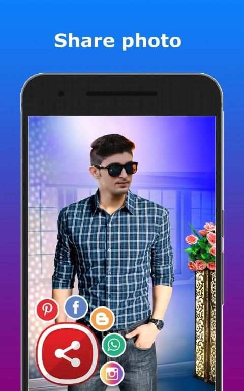 Men Shirt Photo Editor - Man Shirt Photo Suit स्क्रीनशॉट 2
