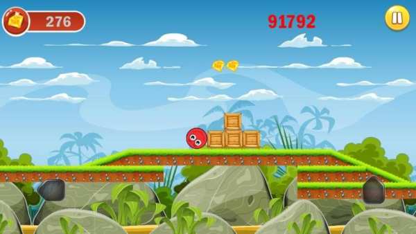 Angry Red Ball 5 स्क्रीनशॉट 6