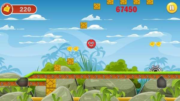 Angry Red Ball 5 स्क्रीनशॉट 3
