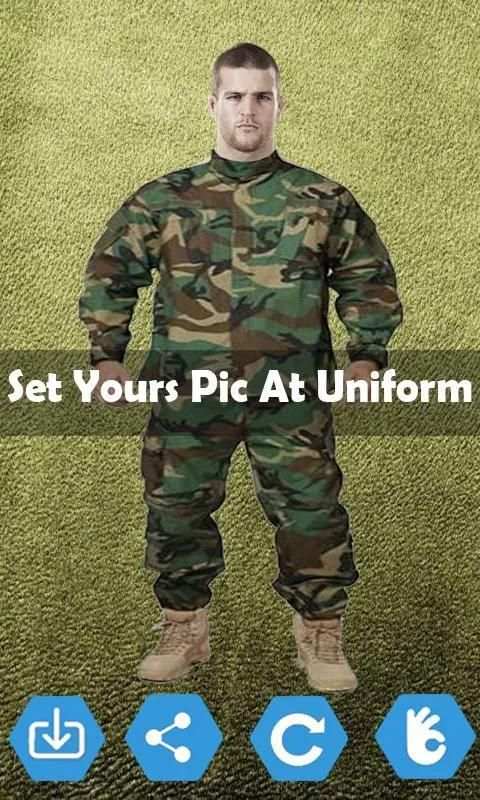 Pak Army SSG Commando Suit Photo Editor screenshot 1