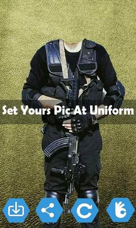 Pak Army SSG Commando Suit Photo Editor screenshot 4