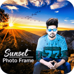 ikon Sunset Photo Frame Editor 2019