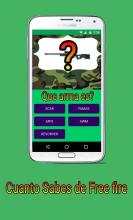 Adivina el arma de free fire स्क्रीनशॉट 2