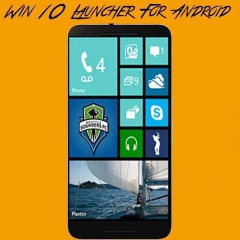 Win 10 Launcher For Android screenshot 1