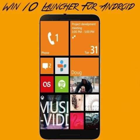 Win 10 Launcher For Android screenshot 3