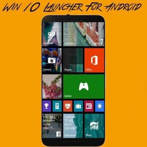 Win 10 Launcher For Android screenshot 4