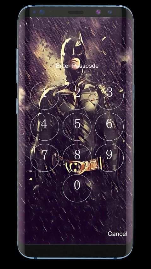 Superheroes Lock Screen स्क्रीनशॉट 4