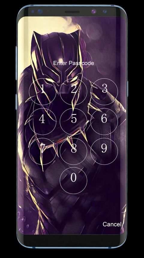 Superheroes Lock Screen स्क्रीनशॉट 2