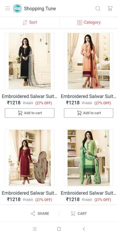 Shopping Tune screenshot 2