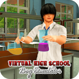High School Boy Virtual Real Life Simulator आइकन