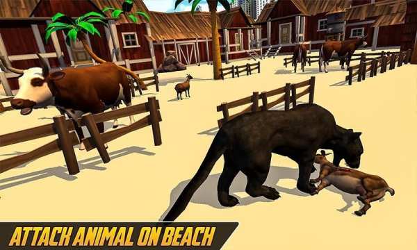 Angry Black Wild Panther Simulator 2019 स्क्रीनशॉट 10