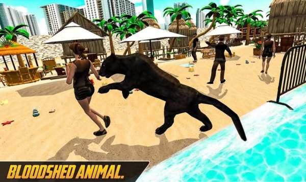 Angry Black Wild Panther Simulator 2019 स्क्रीनशॉट 7