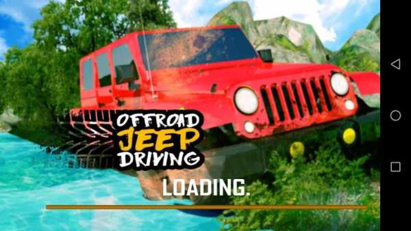 Offroad Jeep Driving - Car Simulator 2019 screenshot 1