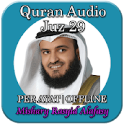 ikon Murottal Mishary Rashid Juz 29 OFFLINE - per Ayat