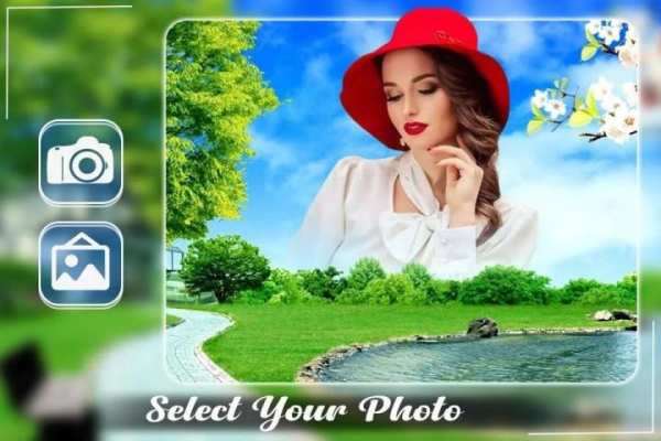 Nature Photo Frame - Village Photo Editor 2019 स्क्रीनशॉट 1