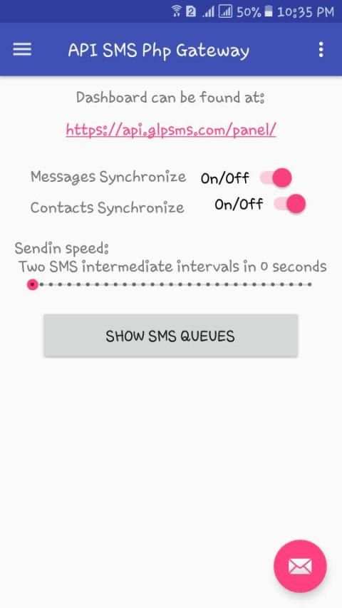 SMS API Php Gateway screenshot 2