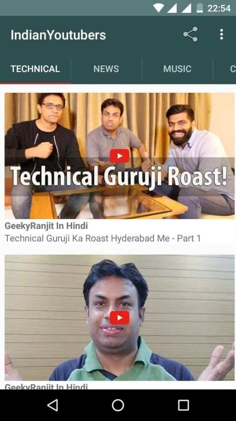 INDTube - YouTube India स्क्रीनशॉट 6