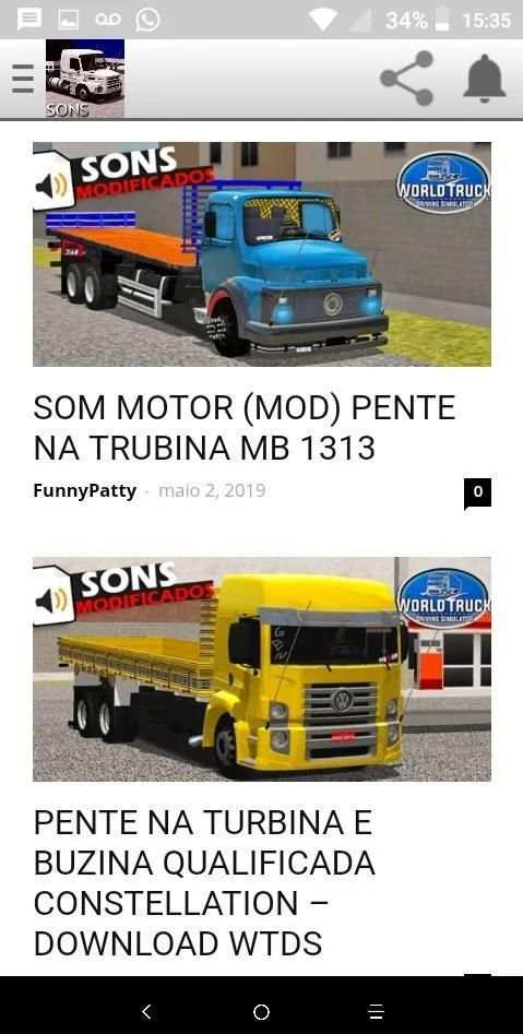 BAIXAR SONS (WORLD TRUCK DRIVING SIMULATOR) screenshot 1