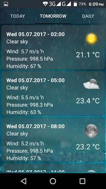 Weather Lite Go screenshot 6