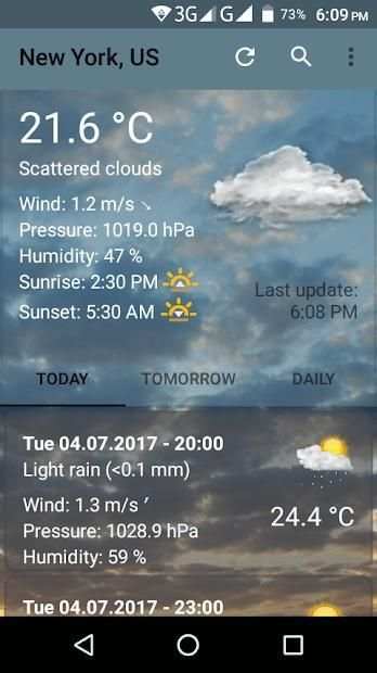 Weather Lite Go screenshot 7