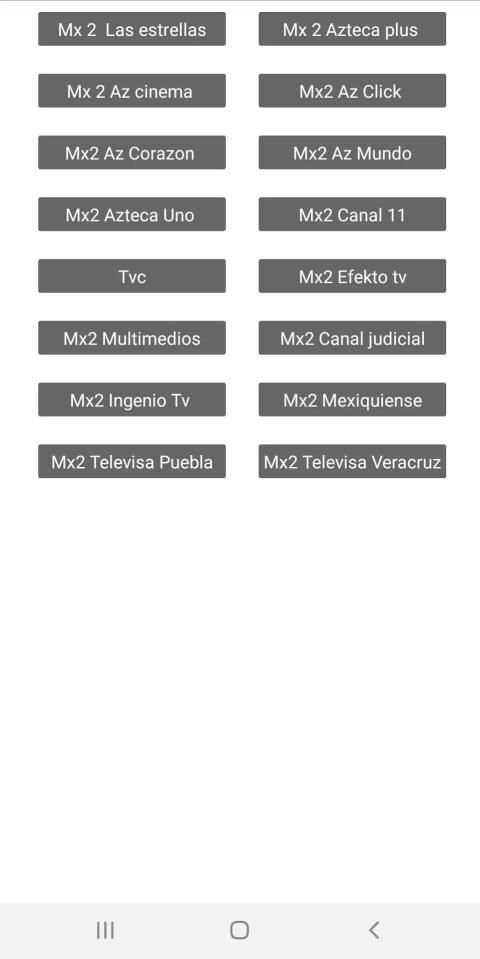 Mexico TV - Reproductor Nacional स्क्रीनशॉट 1