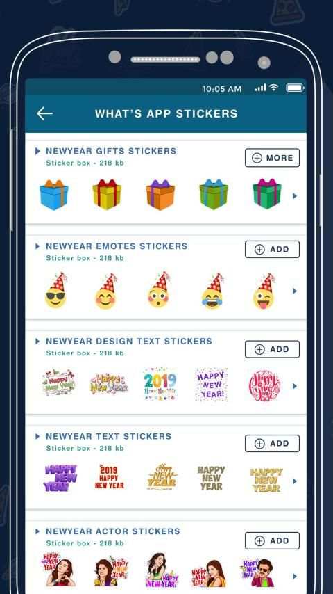 New Year Sticker For Whatsapp screenshot 2