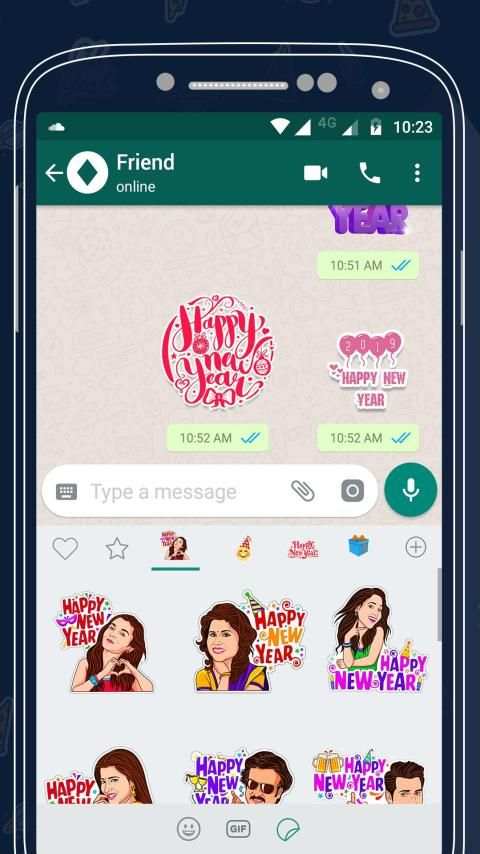 New Year Sticker For Whatsapp screenshot 3