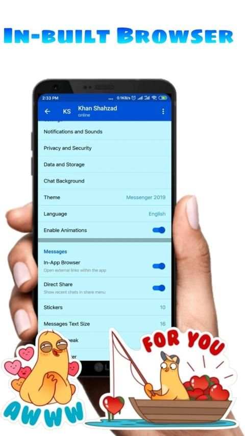 Pro Messenger 2019 screenshot 3