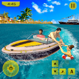 ikon Beach rescue duty: Beach Lifeguard Rescue training