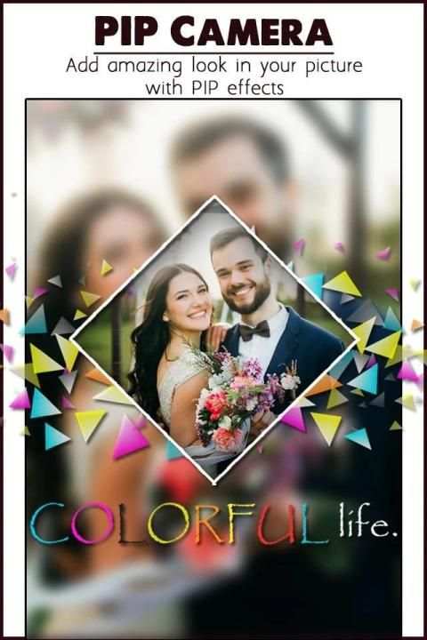 PIP Camera Photo Frames Photo Collage Editor screenshot 2