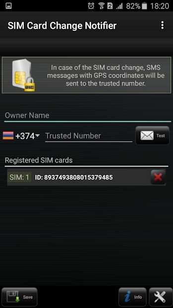 SIM Card Change Notifier screenshot 7