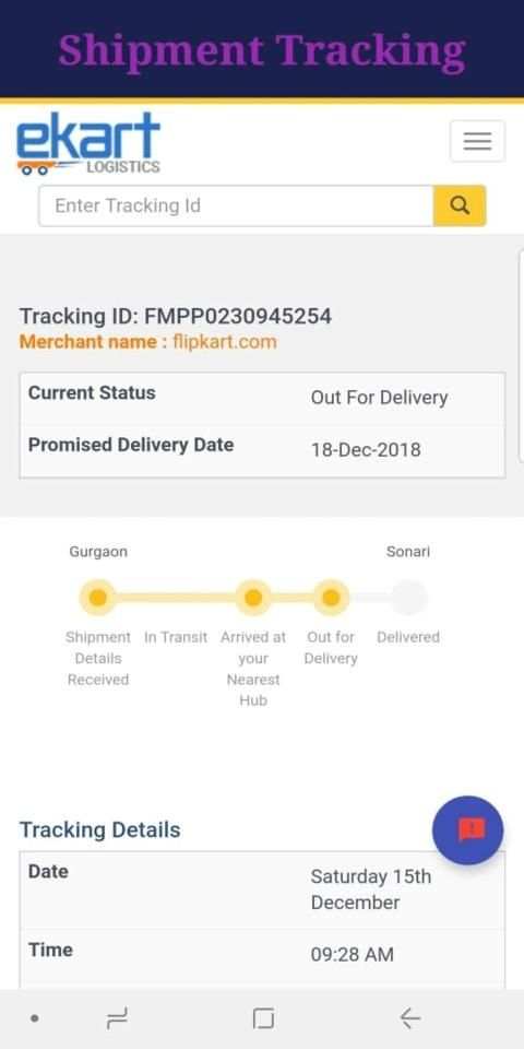Track my order स्क्रीनशॉट 4