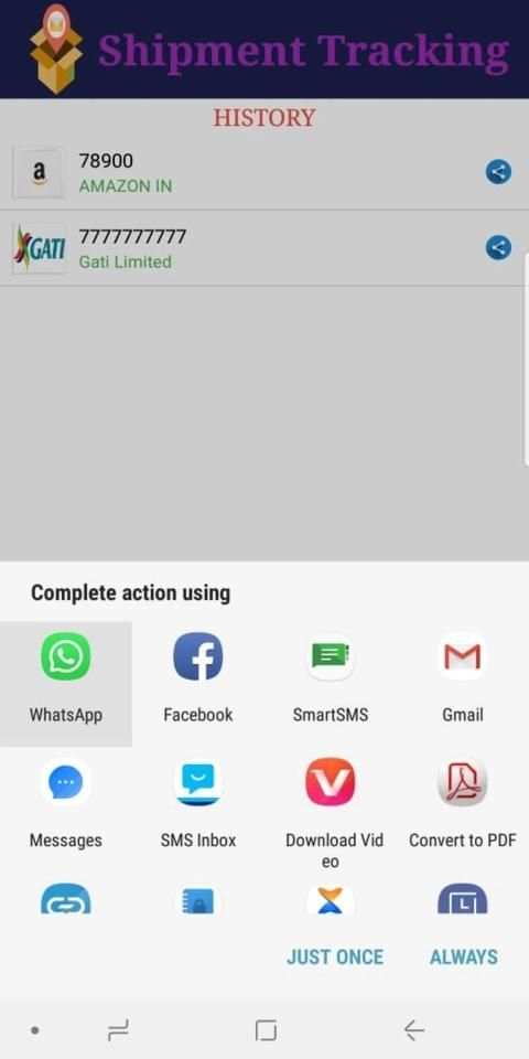 Track my order स्क्रीनशॉट 2