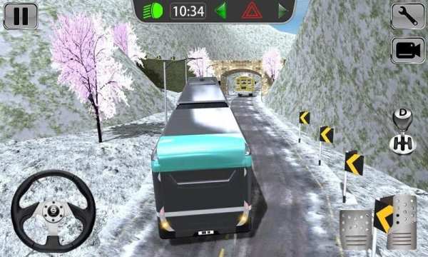 Bus Racing Competition - Driving On Highway स्क्रीनशॉट 1