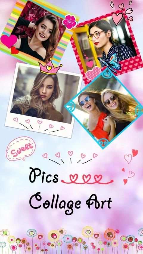 Photo Collage Maker : Grid Photo Editor स्क्रीनशॉट 8