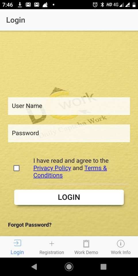 Daily Captcha Work screenshot 5