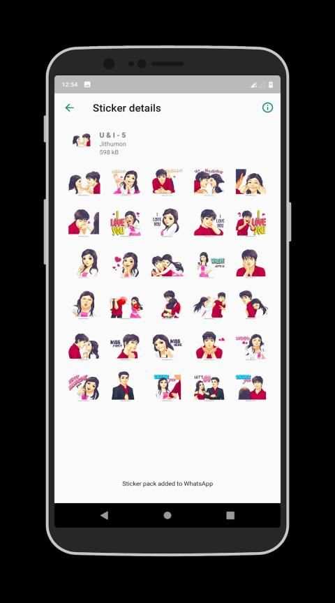 Love Stickers for WhatsApp screenshot 3