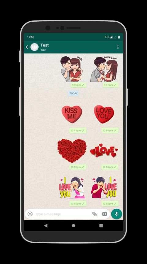 Love Stickers for WhatsApp screenshot 1