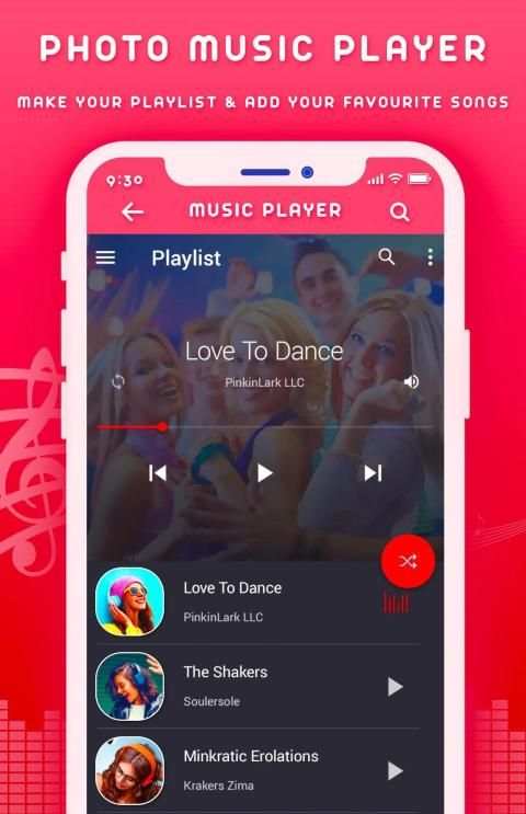 Photo Music Player स्क्रीनशॉट 3
