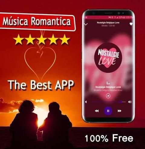 Musica Romantica - Baladas Romanticas Gratis screenshot 1