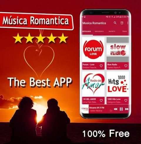 Musica Romantica - Baladas Romanticas Gratis screenshot 2
