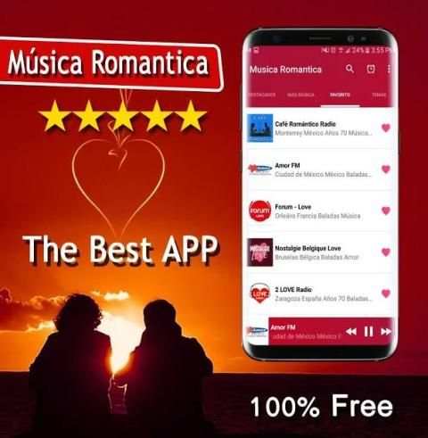 Musica Romantica - Baladas Romanticas Gratis screenshot 4