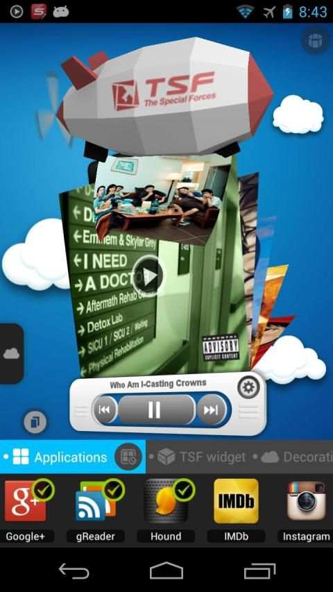 TSF Launcher 3D Shell स्क्रीनशॉट 2
